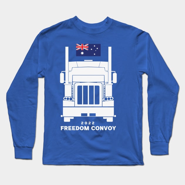 Australia Freedom Convoy Long Sleeve T-Shirt by Coron na na 